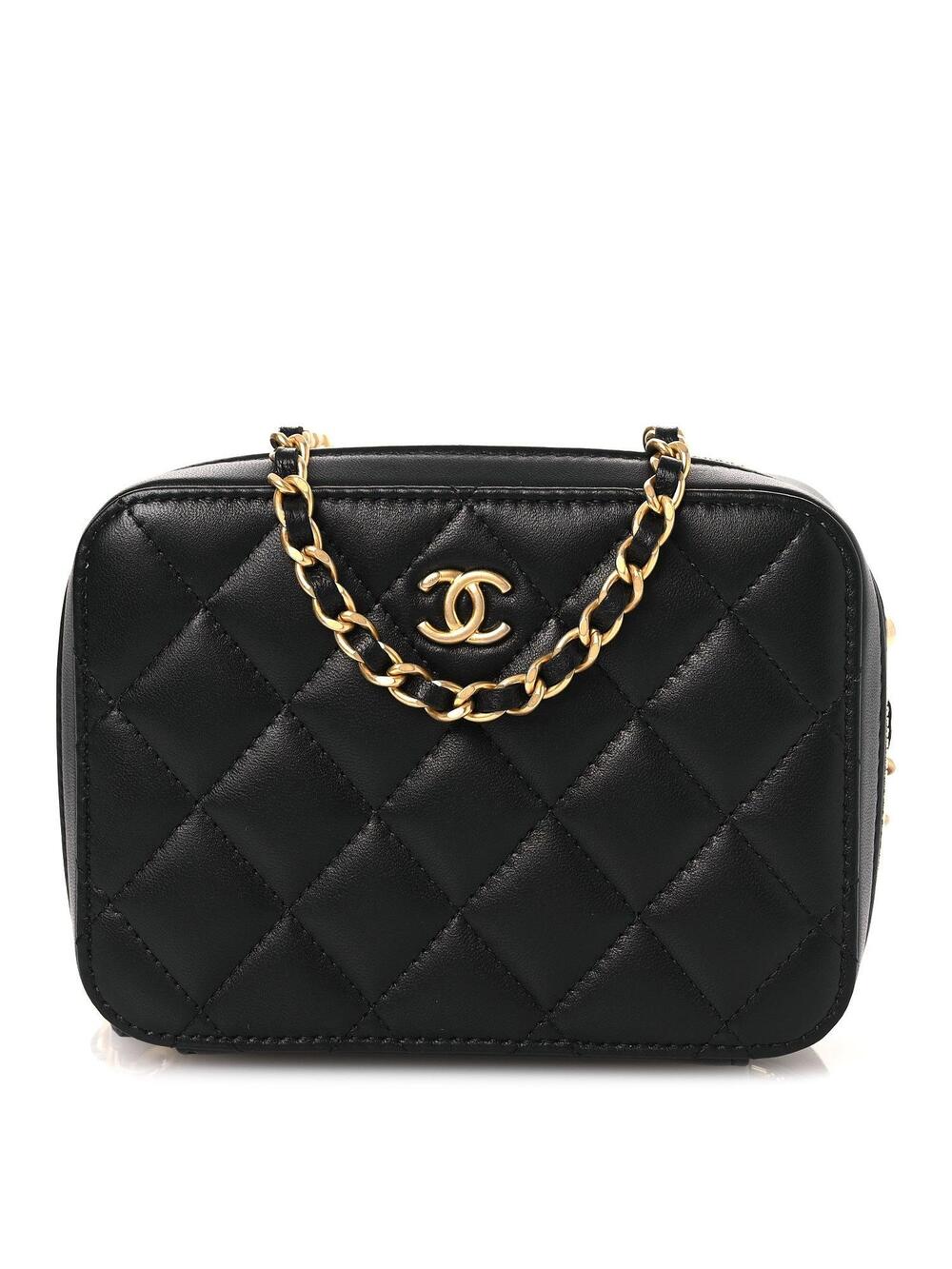 Chanel Lambskin Quilted Cc Pearl Crush #358508C28B